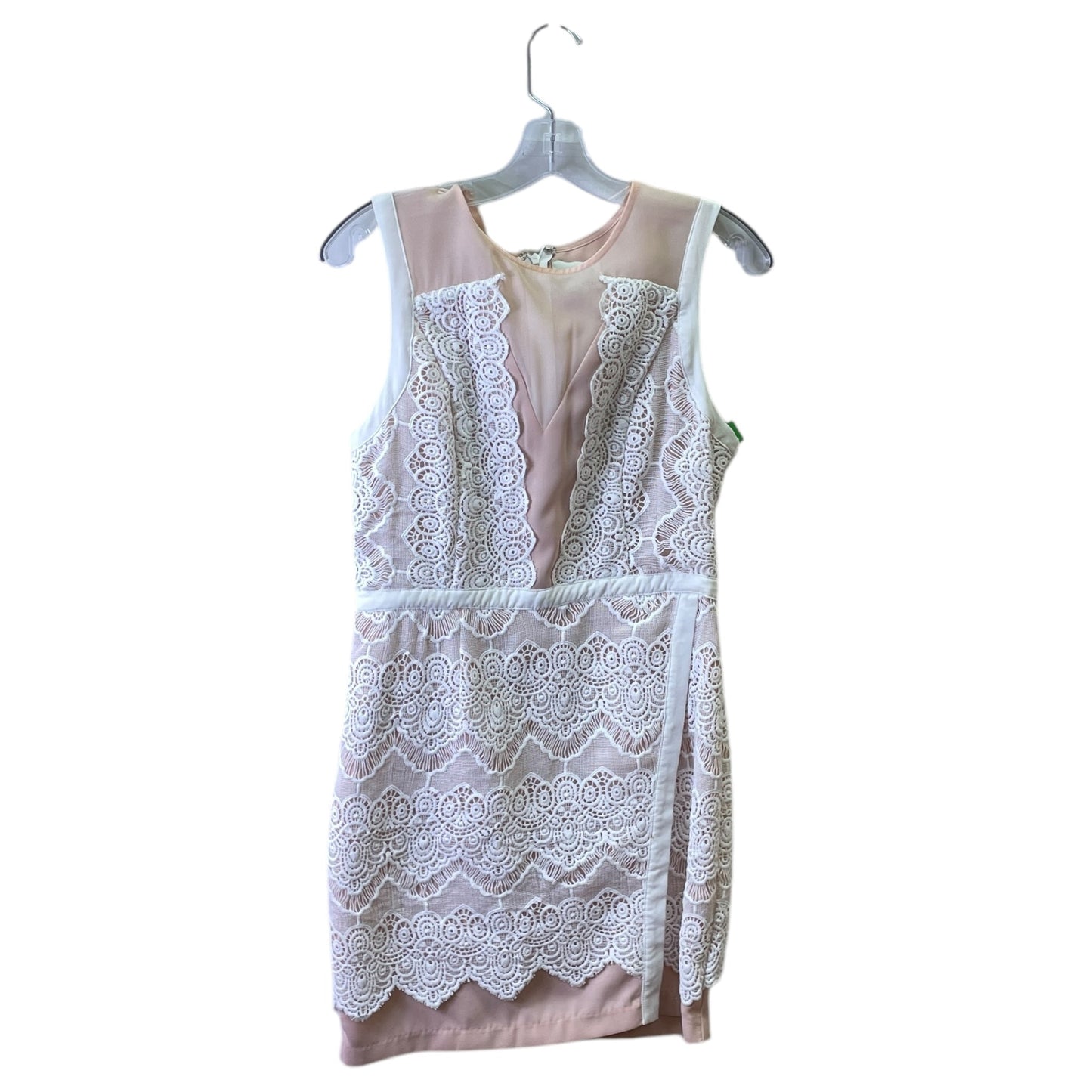 Dress Party Long By Bcbgmaxazria In Ivory, Size:S