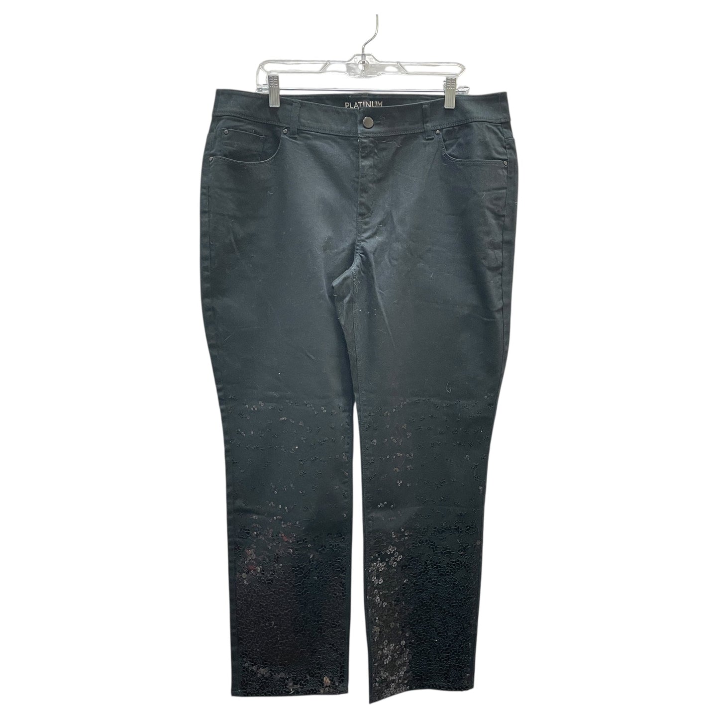 Pants Dress By Chicos In Black, Size:16