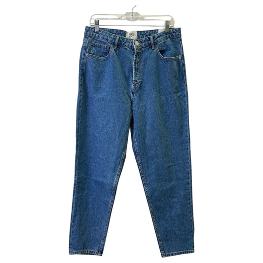 Jeans Straight By Zara In Blue, Size:10