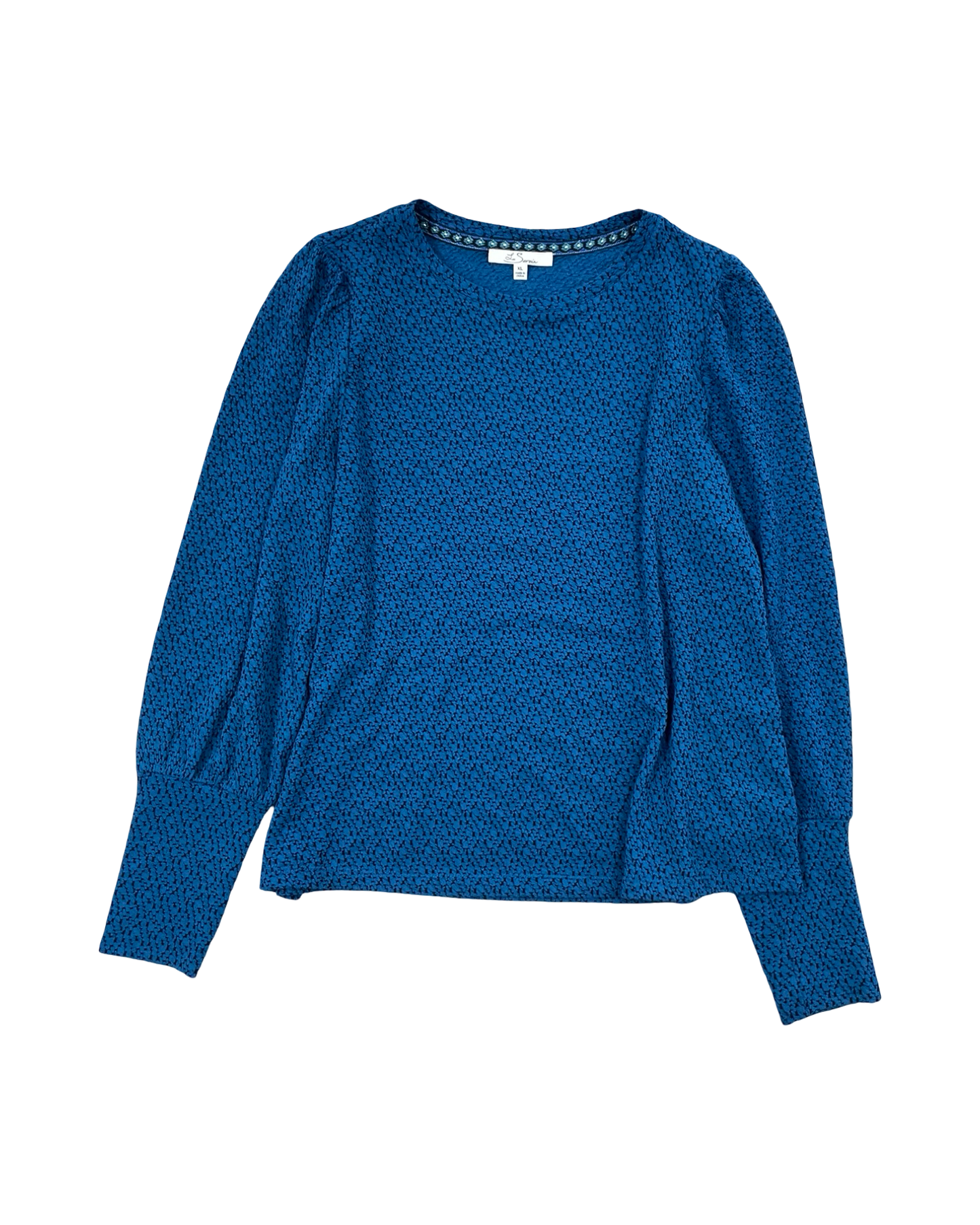 Top Ls By Les Serein In Teal, Size:Xl