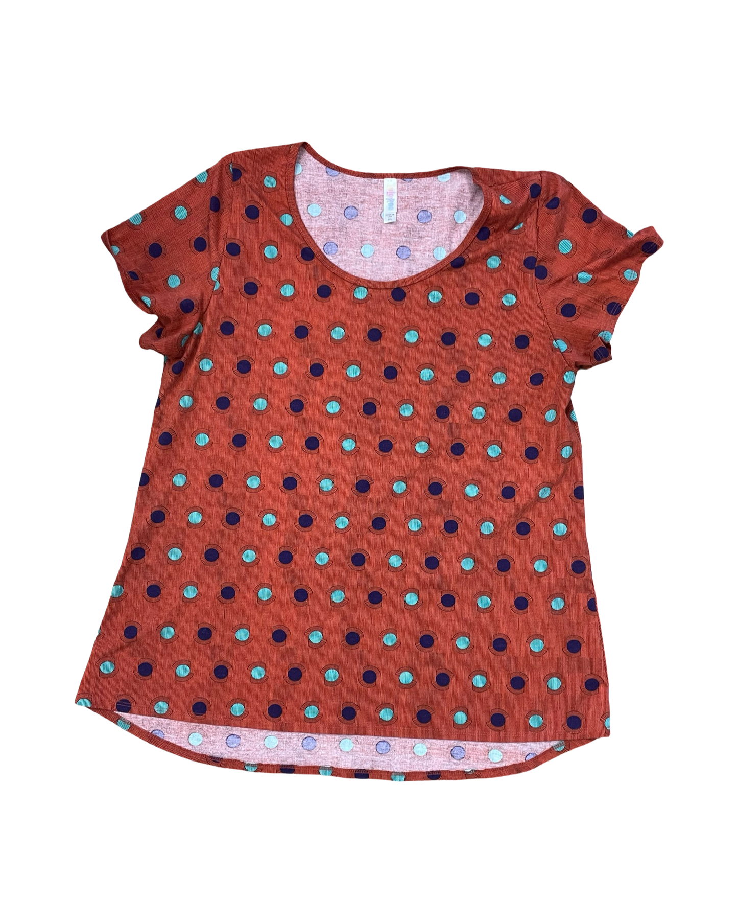 Top Ss By Lularoe In Orange, Size:2X