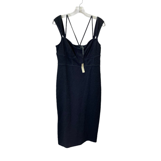 Dress Casual Midi By Anthropologie In Black, Size:L