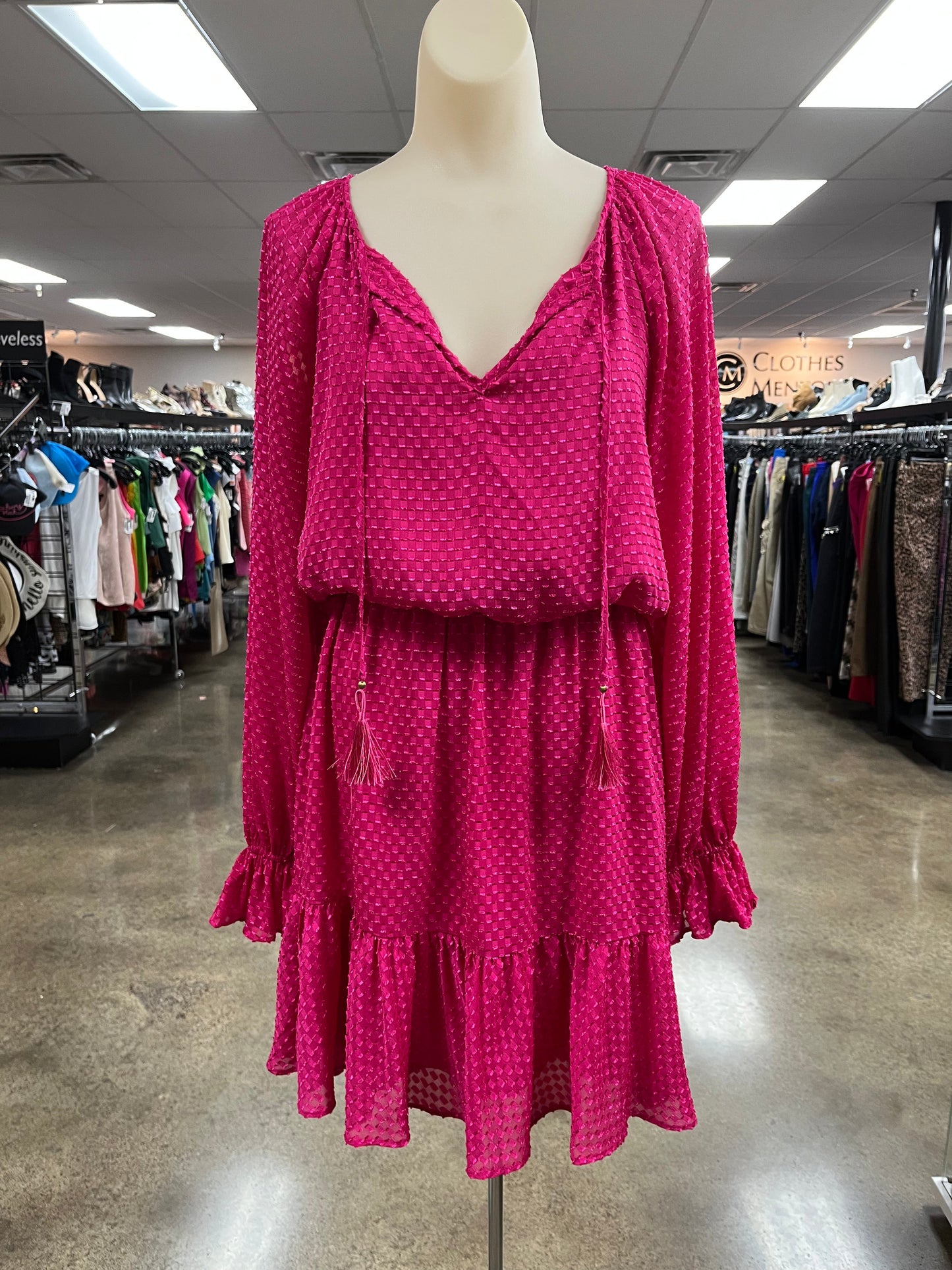 Dress Casual Short By Trina Turk In Pink, Size:S