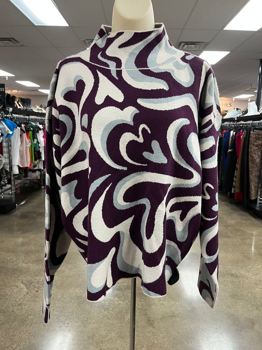 Sweater By Maeve In Purple, Size:Xl