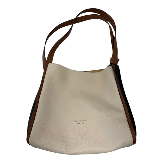 Handbag Designer By Kate Spade In Beige, Size:Medium