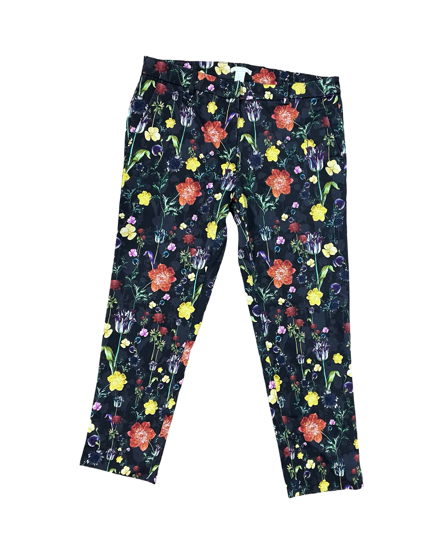 Pants Dress By H&M In Floral Print, Size:L