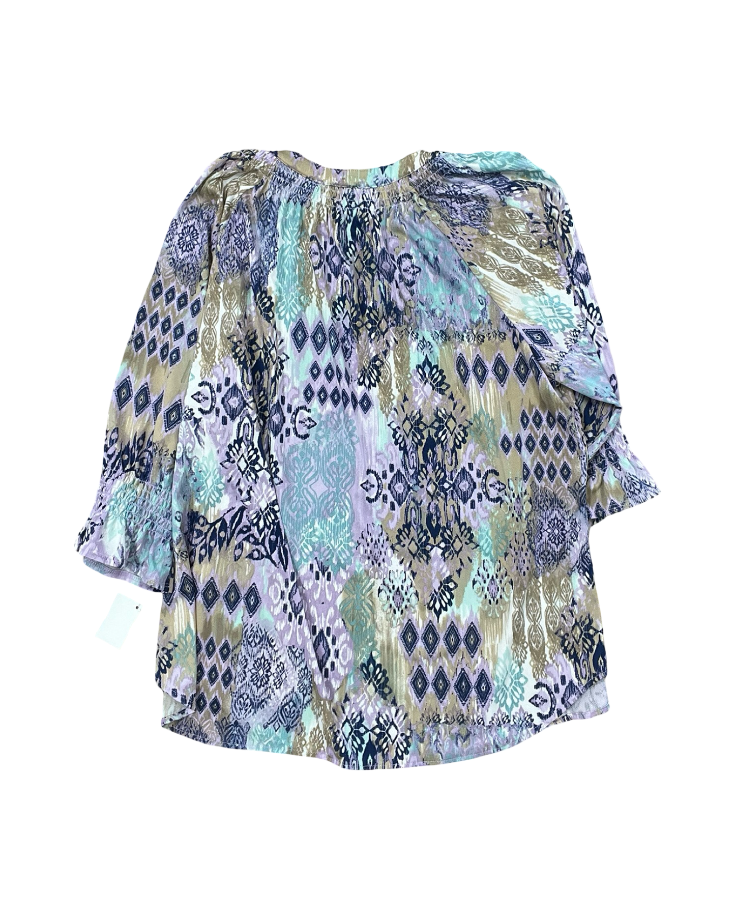 Top Ls By N Touch In Blue & Purple, Size:L
