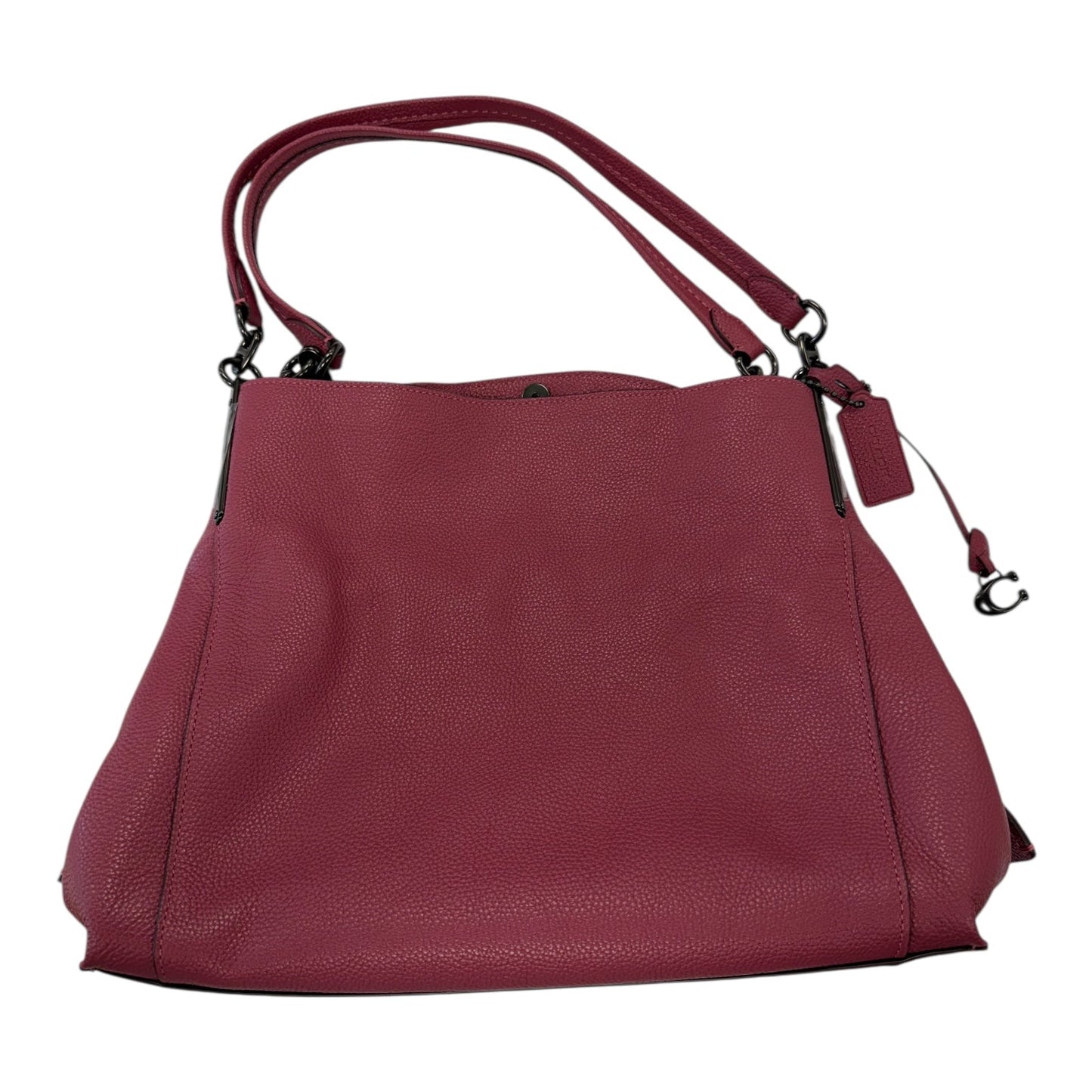 Handbag Designer By Coach In Pink, Size:Medium