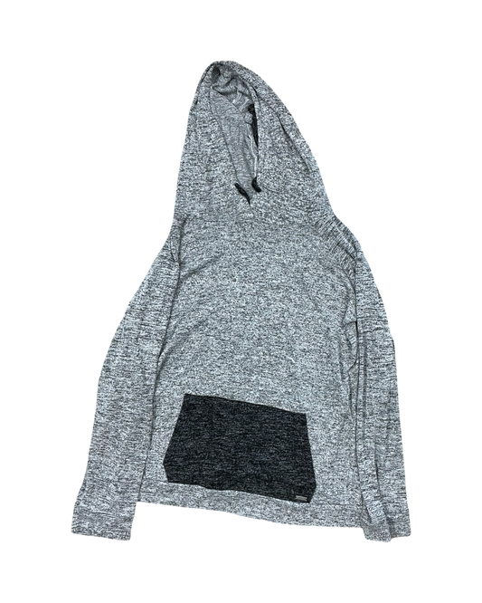 Sweatshirt Hoodie By Clothes Mentor In Grey, Size:Xl