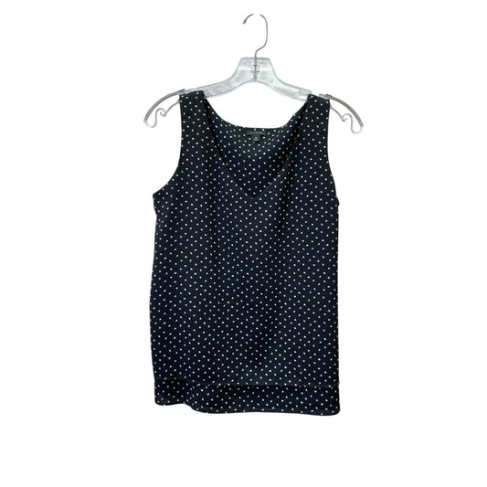 Top Sleeveless By Ann Taylor In Black & White, Size:Xs