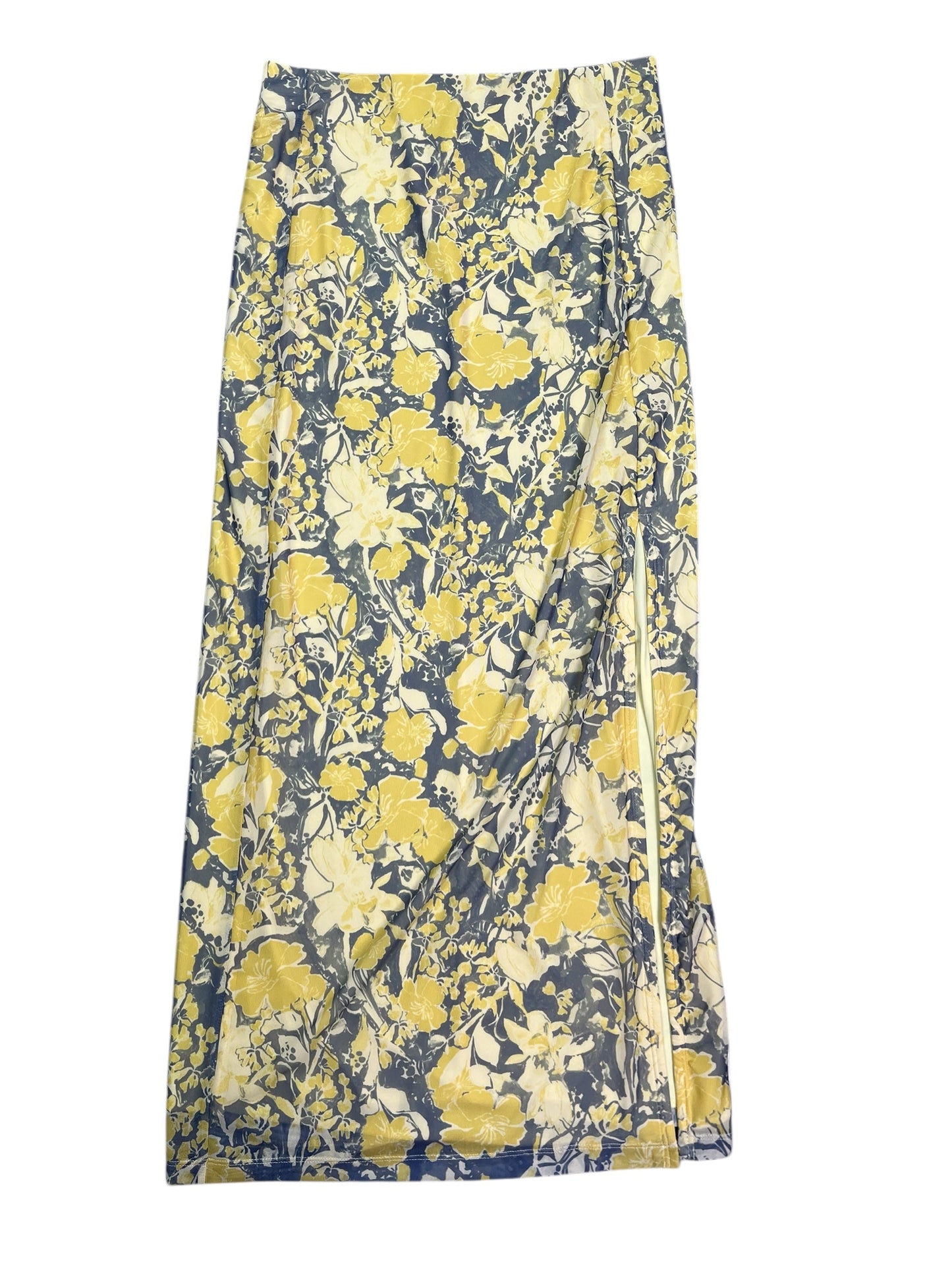 Skirt Midi By Free People In Yellow, Size:S