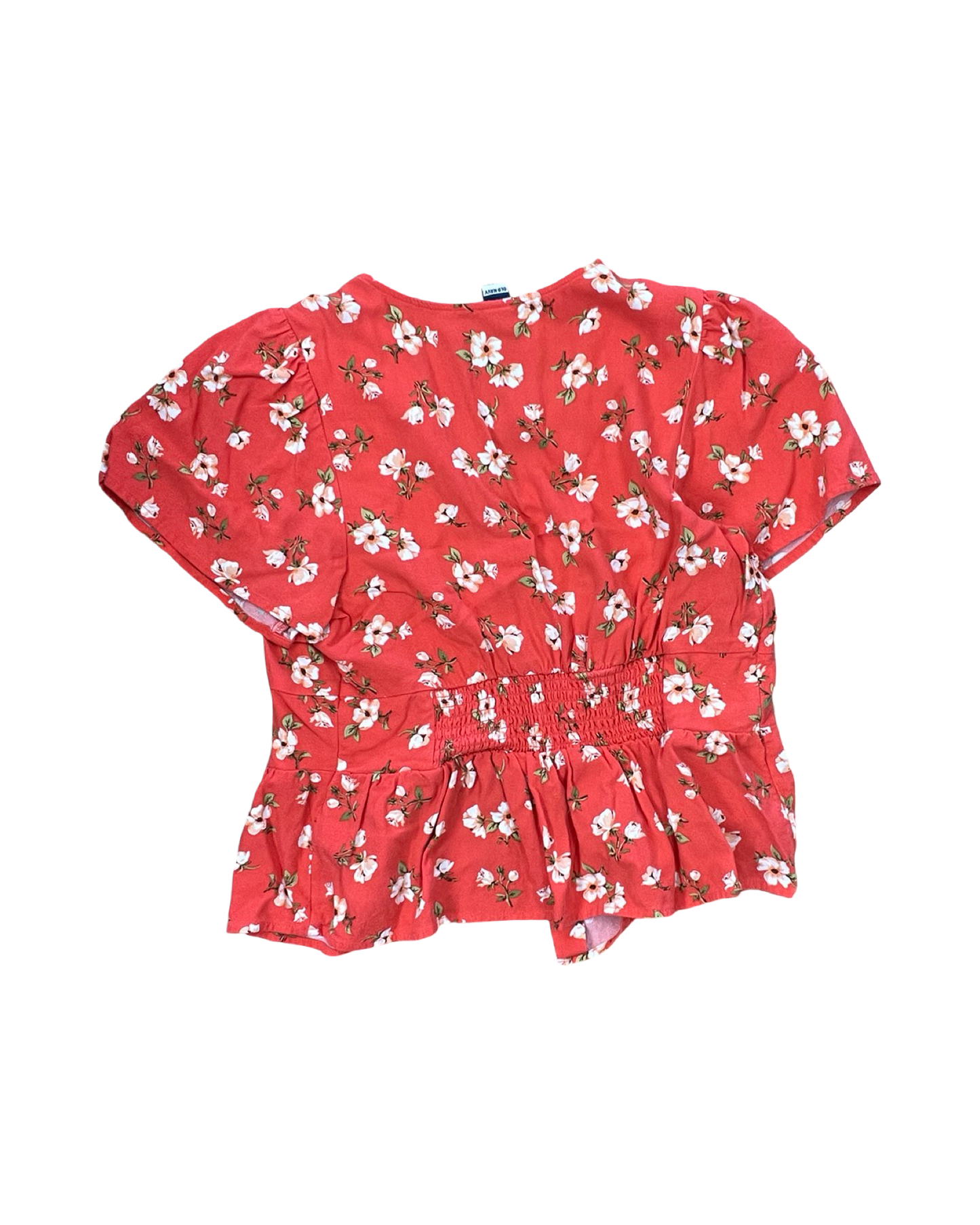 Blouse Ss By Old Navy In Orange, Size:M