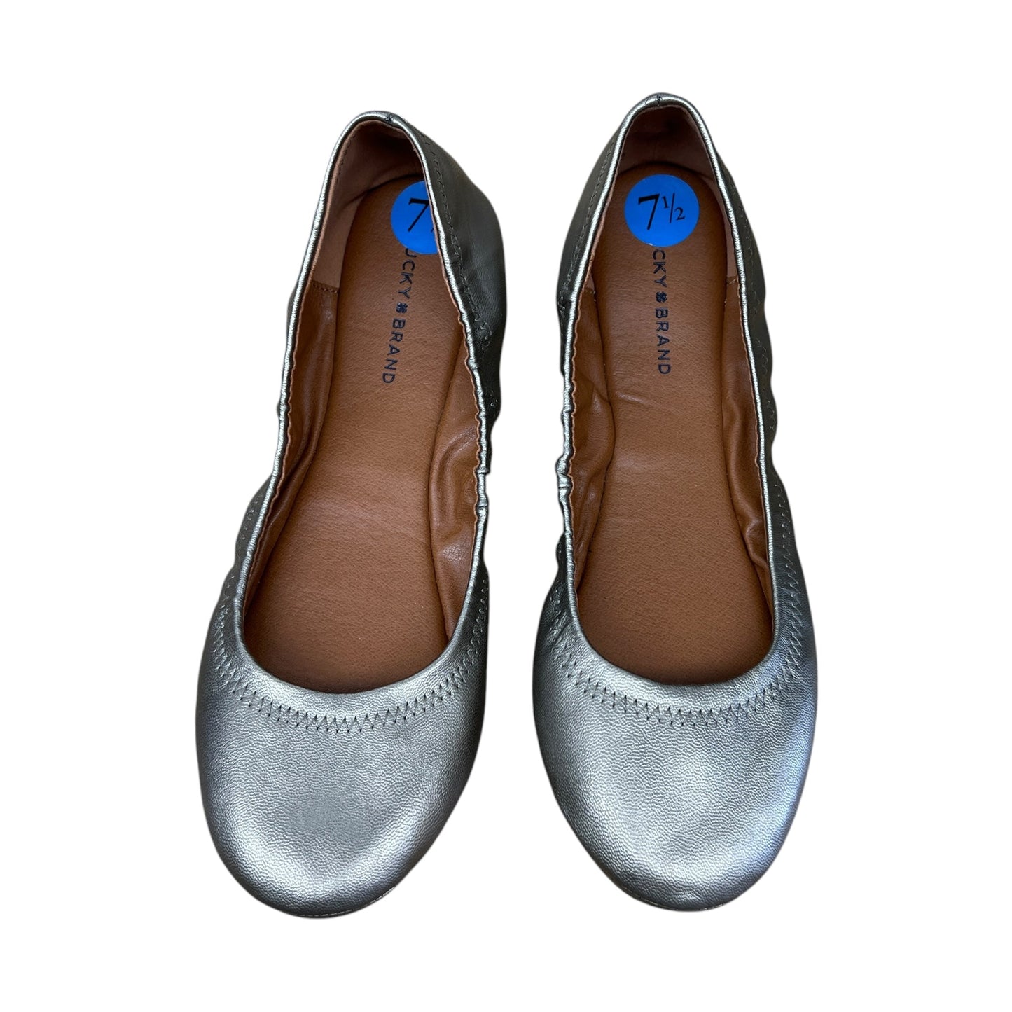 SHOES FLATS by LUCKY BRAND In GOLD, Size: 7.5