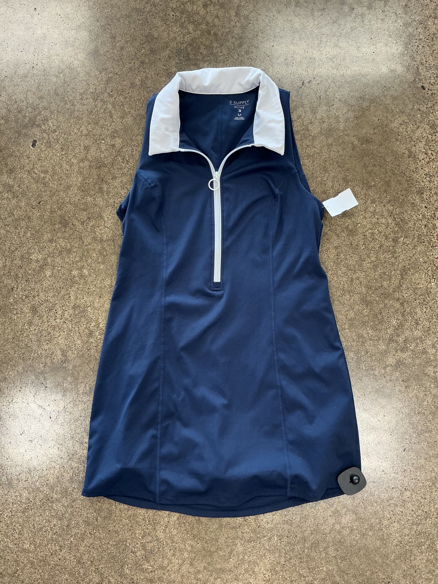 Athletic Dress By Z Supply In Navy, Size:M
