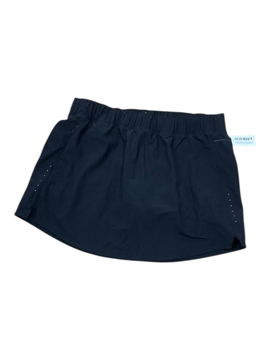 Athletic Skort By Old Navy In Black, Size:M