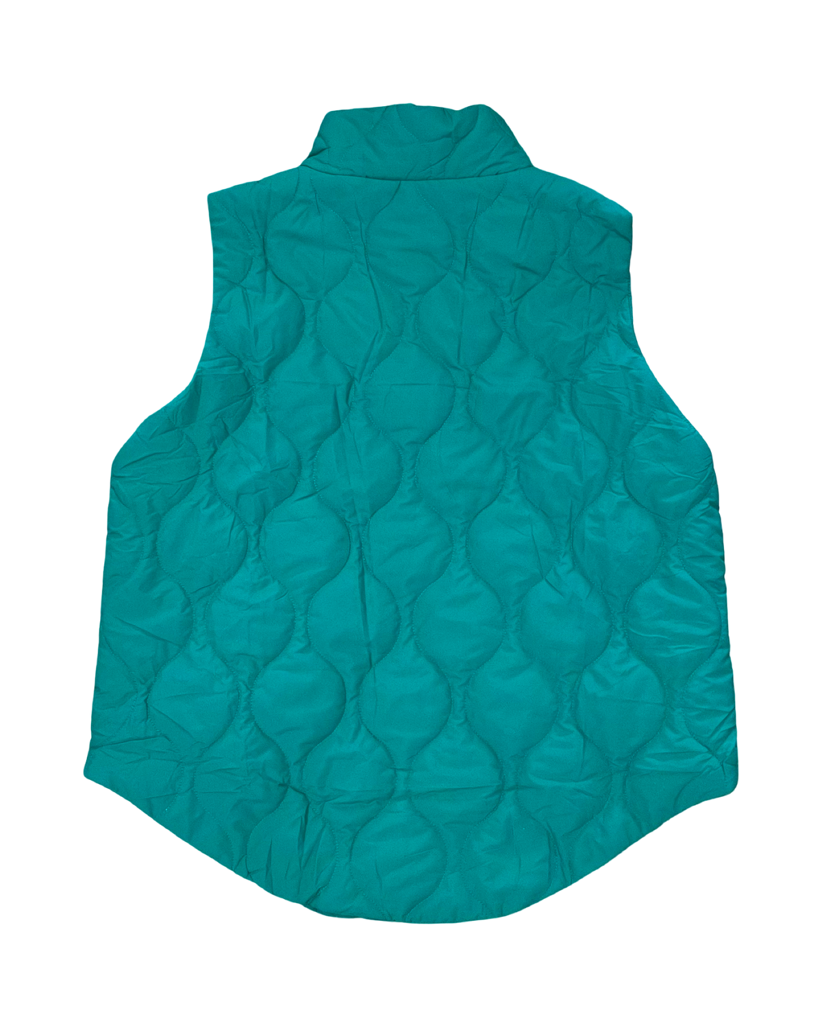 Vest Puffer & Quilted By Clothes Mentor In Green, Size:L