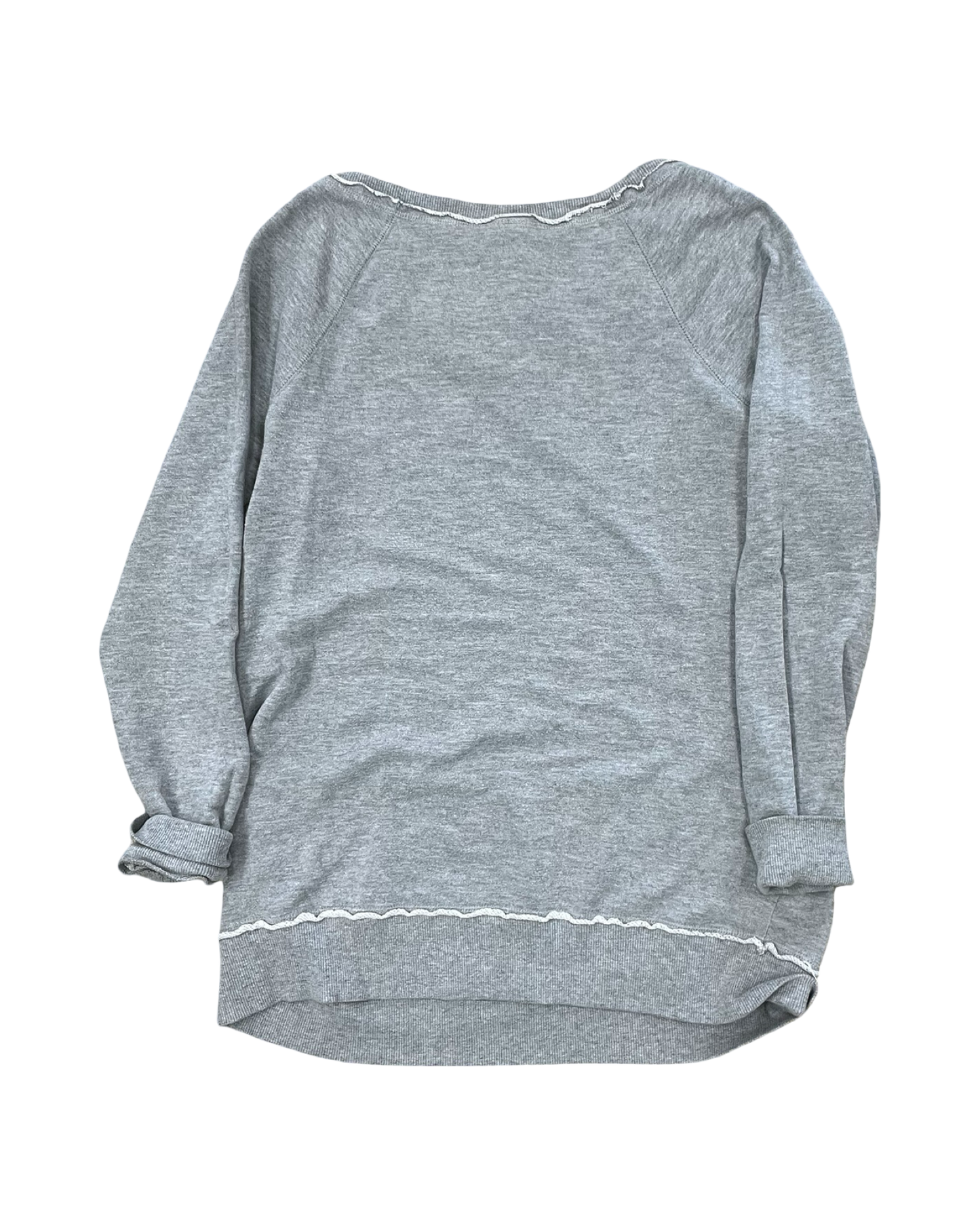 Sweatshirt Crewneck By Mossimo In Grey, Size:L