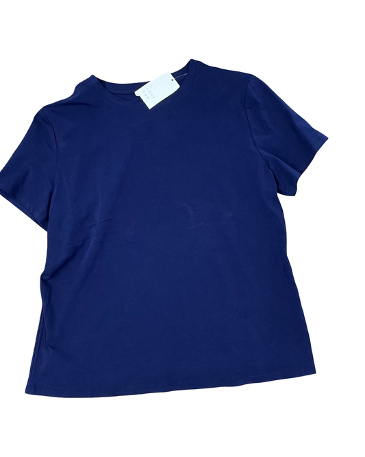 Top Ss Basic By A New Day In Blue, Size:L