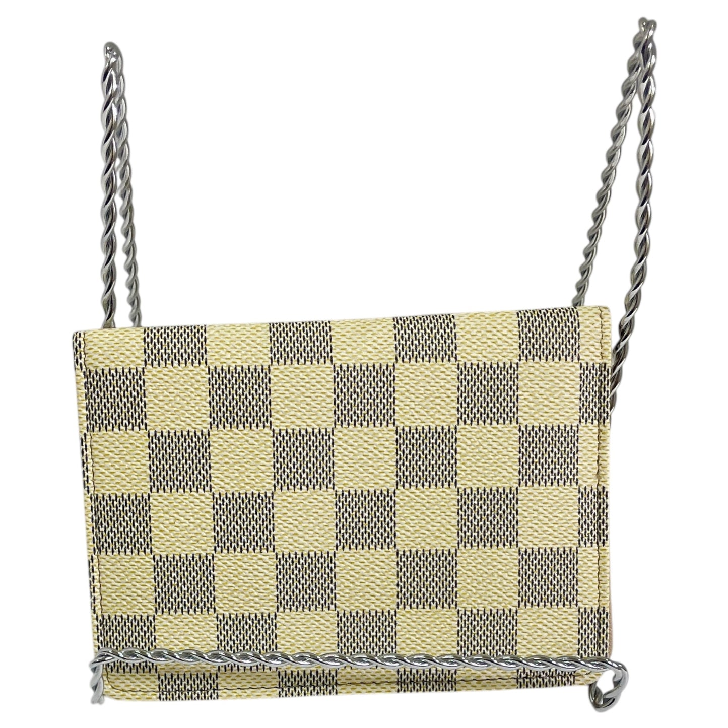 Wallet By Rita Messi In Blue & Cream, Size:Medium