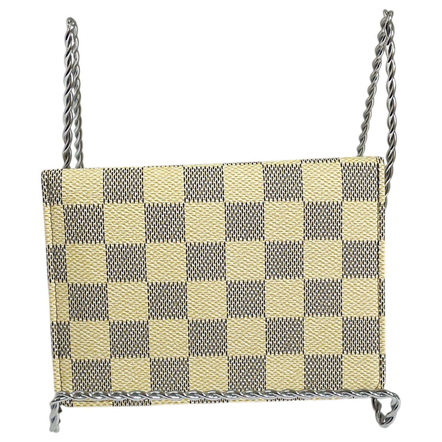 Wallet By Rita Messi In Blue & Cream, Size:Medium