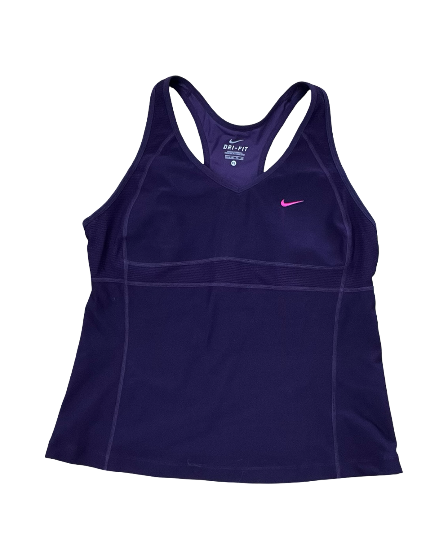 Athletic Tank Top By Nike In Purple, Size:Xl