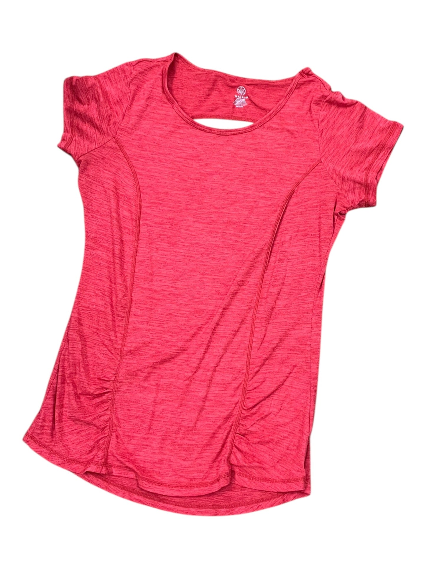 Athletic Tank Top By Gaiam In Orange, Size:M