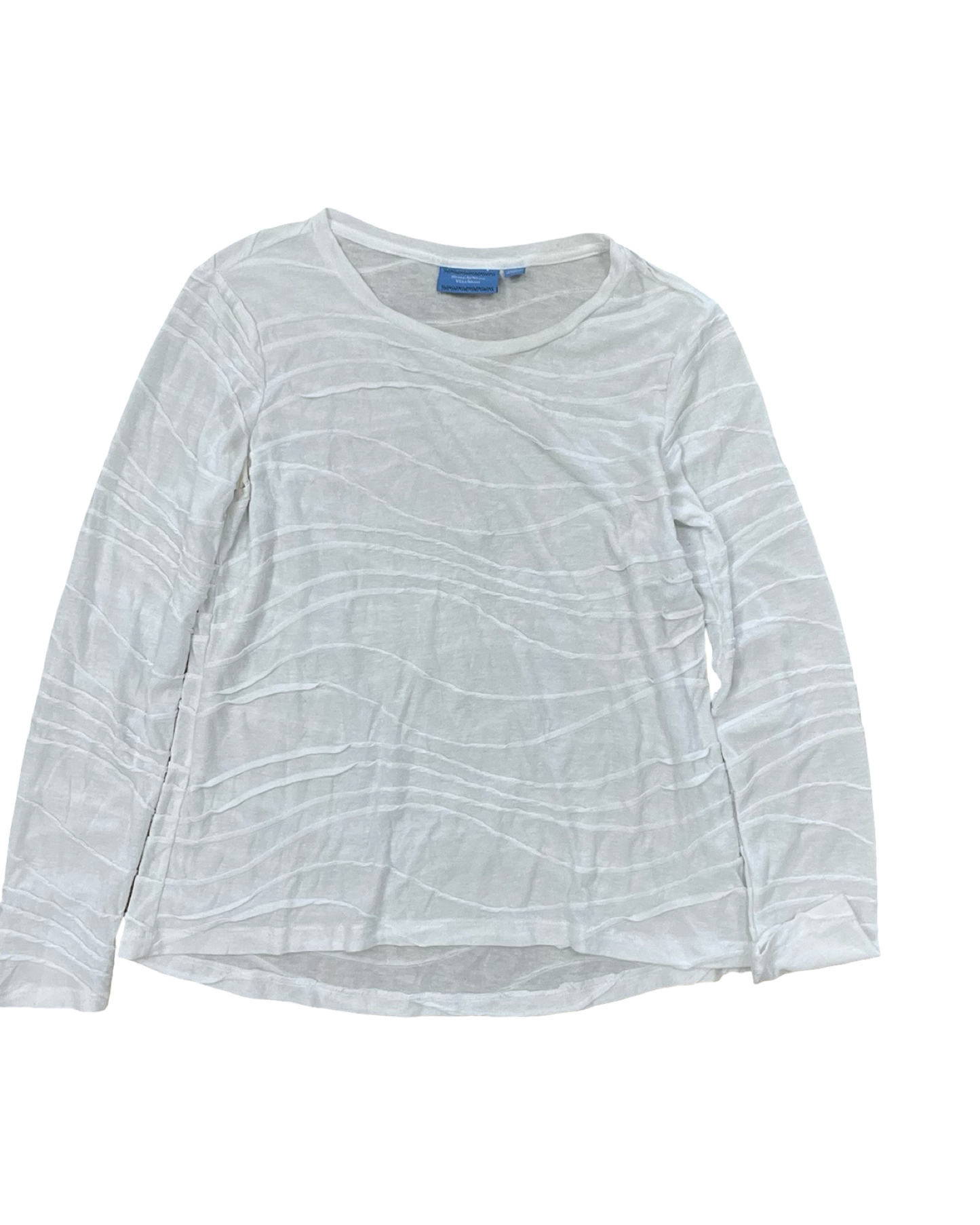 Top Ls By Simply Vera In White, Size:M