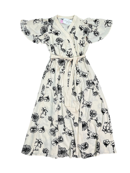 Dress Casual Maxi By Figuero & Flower In Tan, Size:M