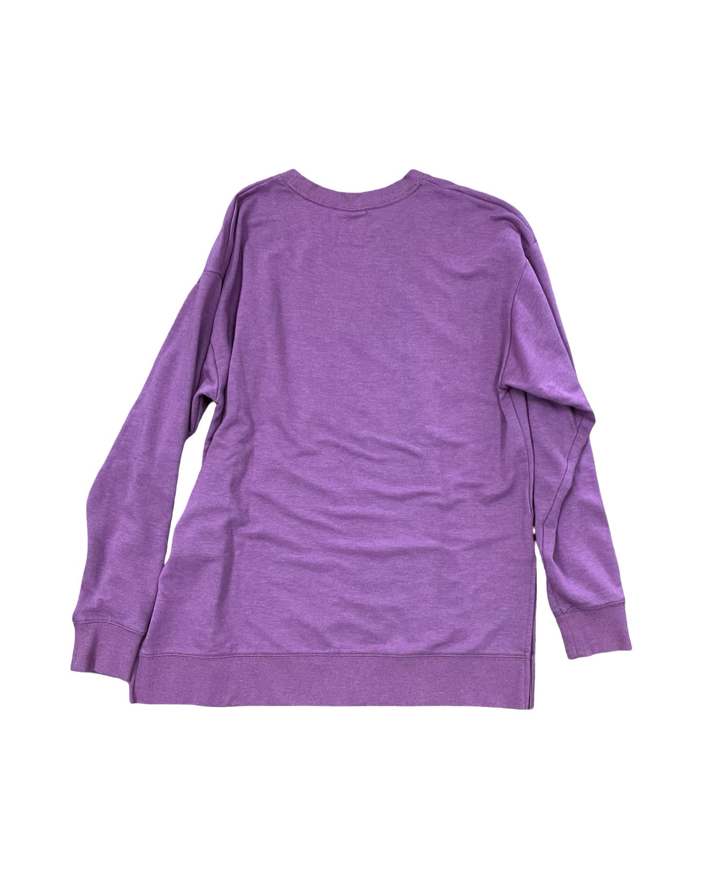 Sweatshirt Crewneck By Eddie Bauer In Purple, Size:Xs