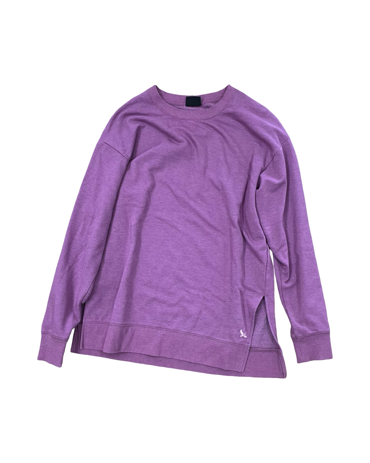 Sweatshirt Crewneck By Eddie Bauer In Purple, Size:Xs