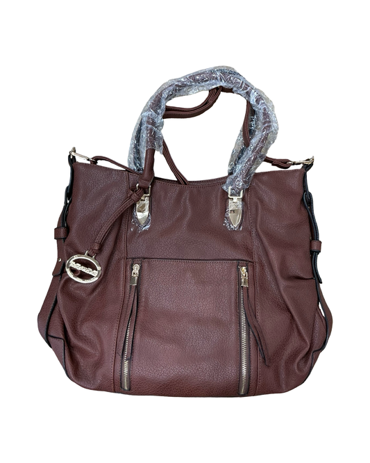 Handbag By Clothes Mentor In Brown, Size:Large