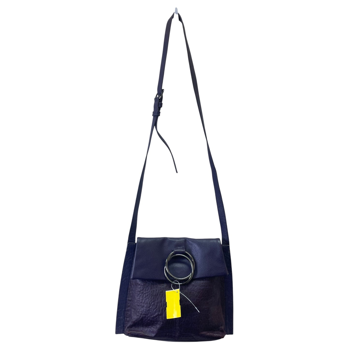 Handbag Leather By Vince Camuto In Purple, Size:Medium