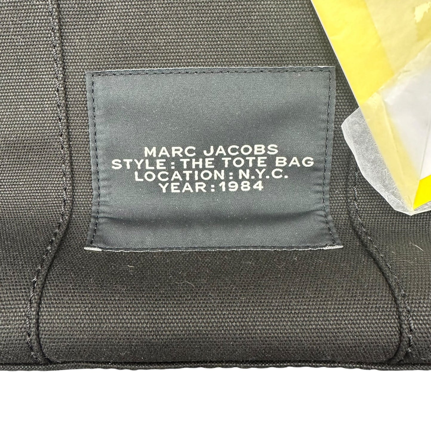 Tote Luxury Designer By Marc Jacobs In Black, Size:Medium