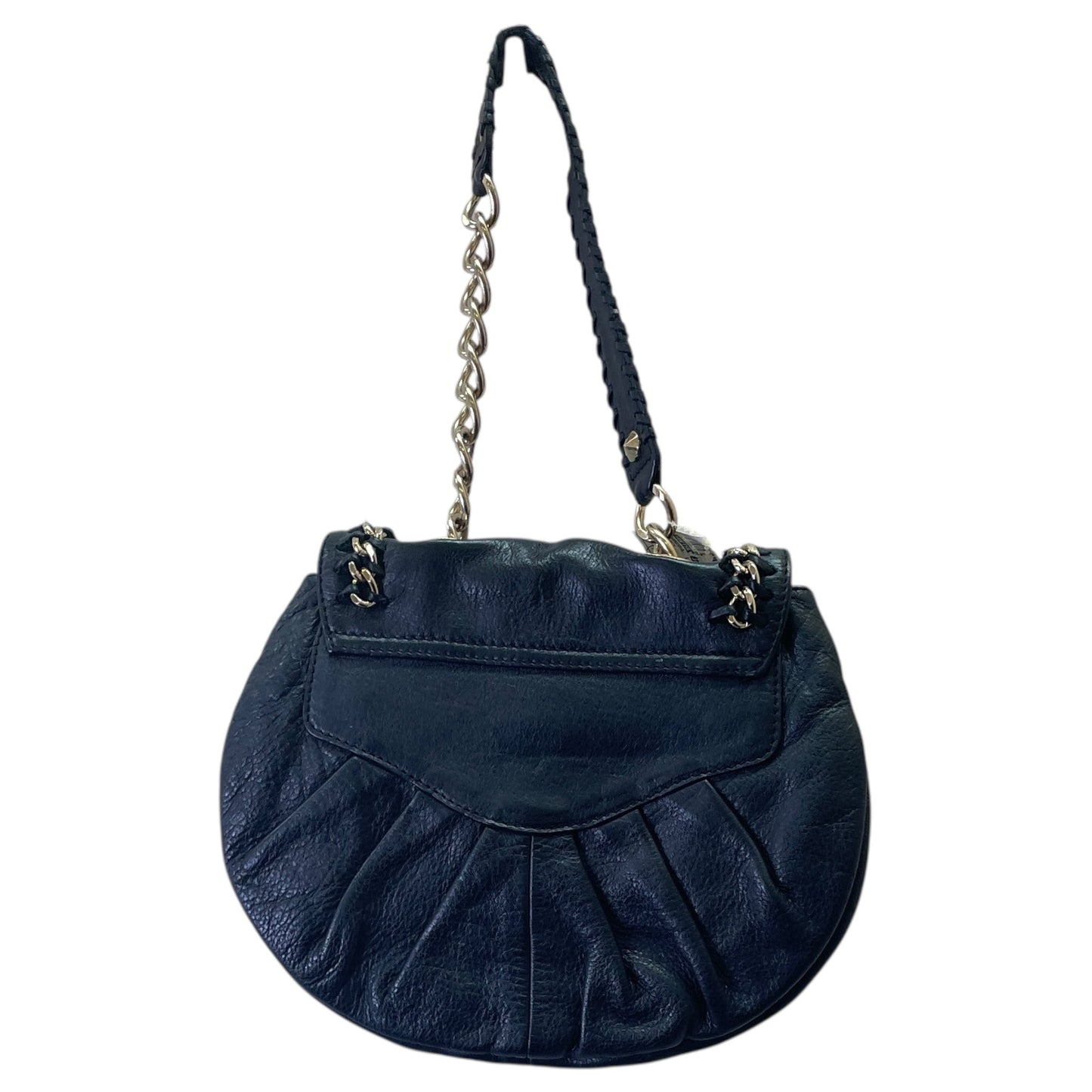 Handbag Leather By Betsey Johnson In Black, Size:Small