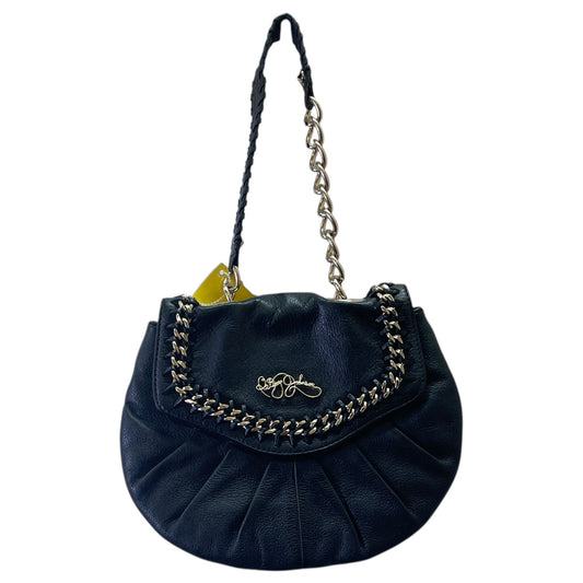 Handbag Leather By Betsey Johnson In Black, Size:Small