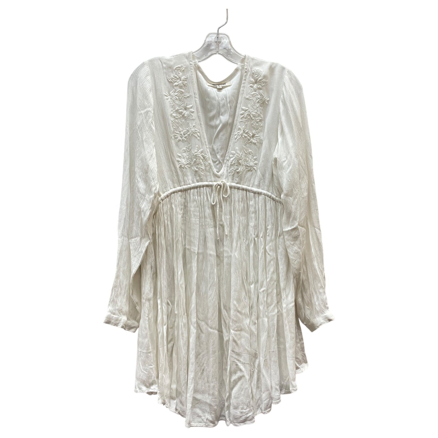 Dress Casual Short By Richard Tyler In White, Size:S