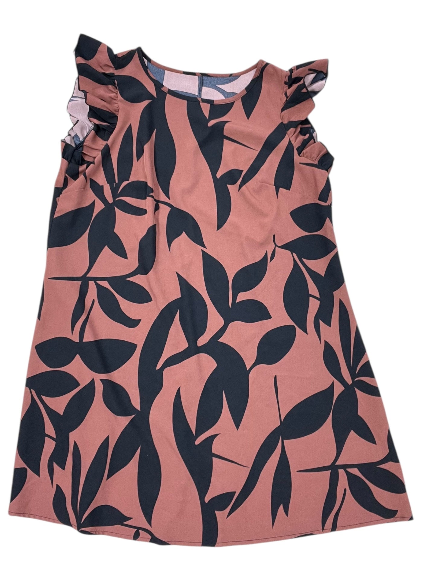 Dress Work By Shein In Brown, Size:Xl