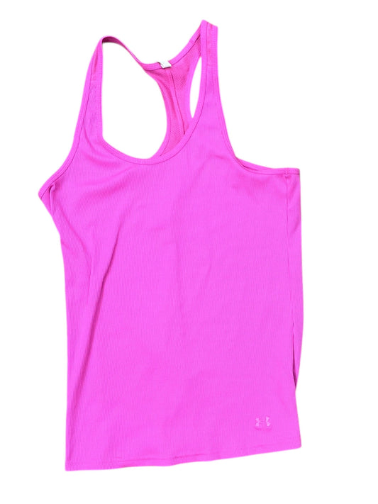 Athletic Tank Top By Under Armour In Pink, Size:Xl