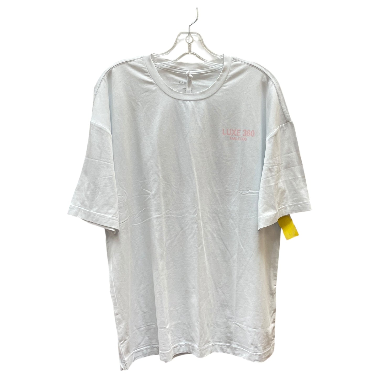 Athletic Top Ss By Fabletics In White, Size:M