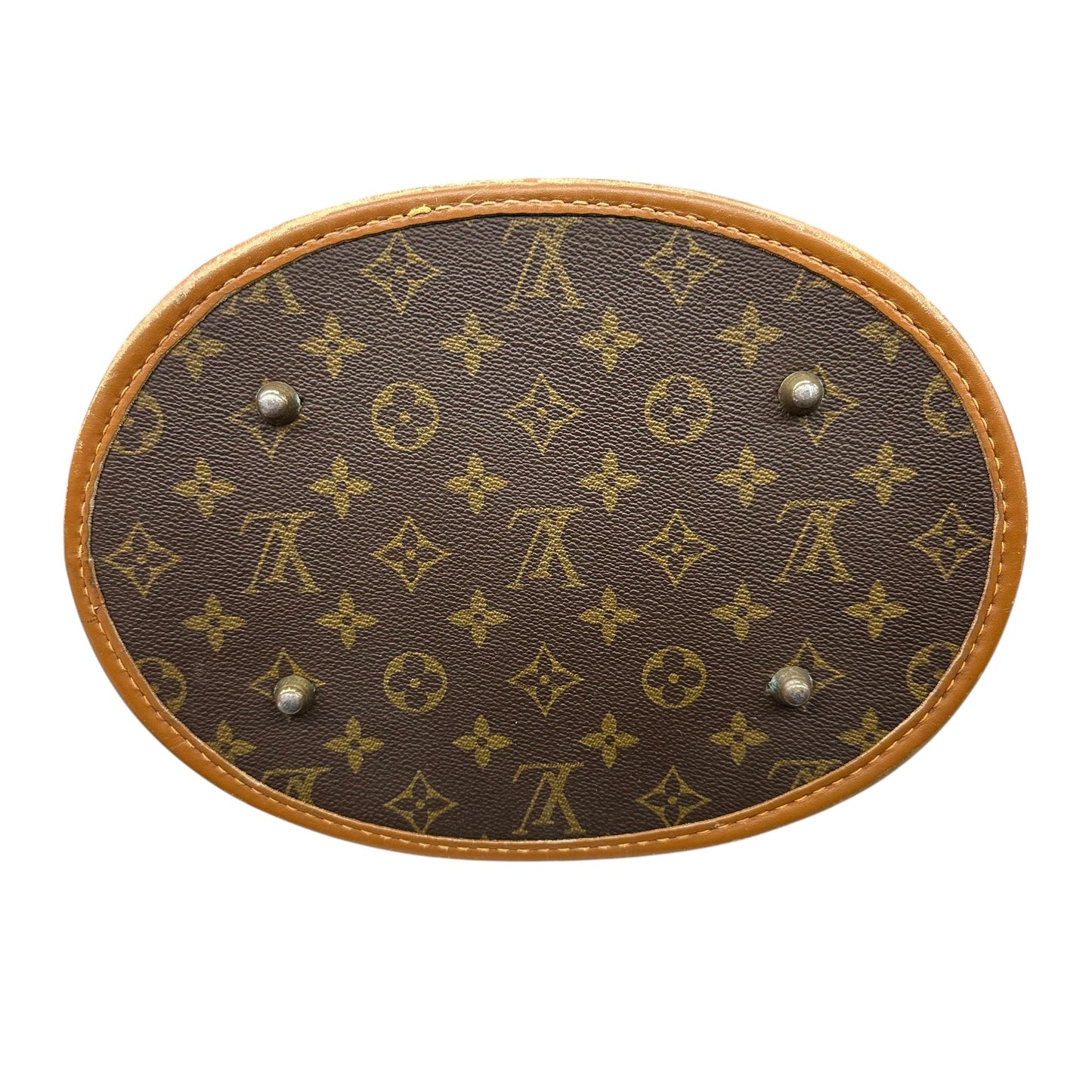 Handbag Luxury Designer By Louis Vuitton In Brown, Size:Large