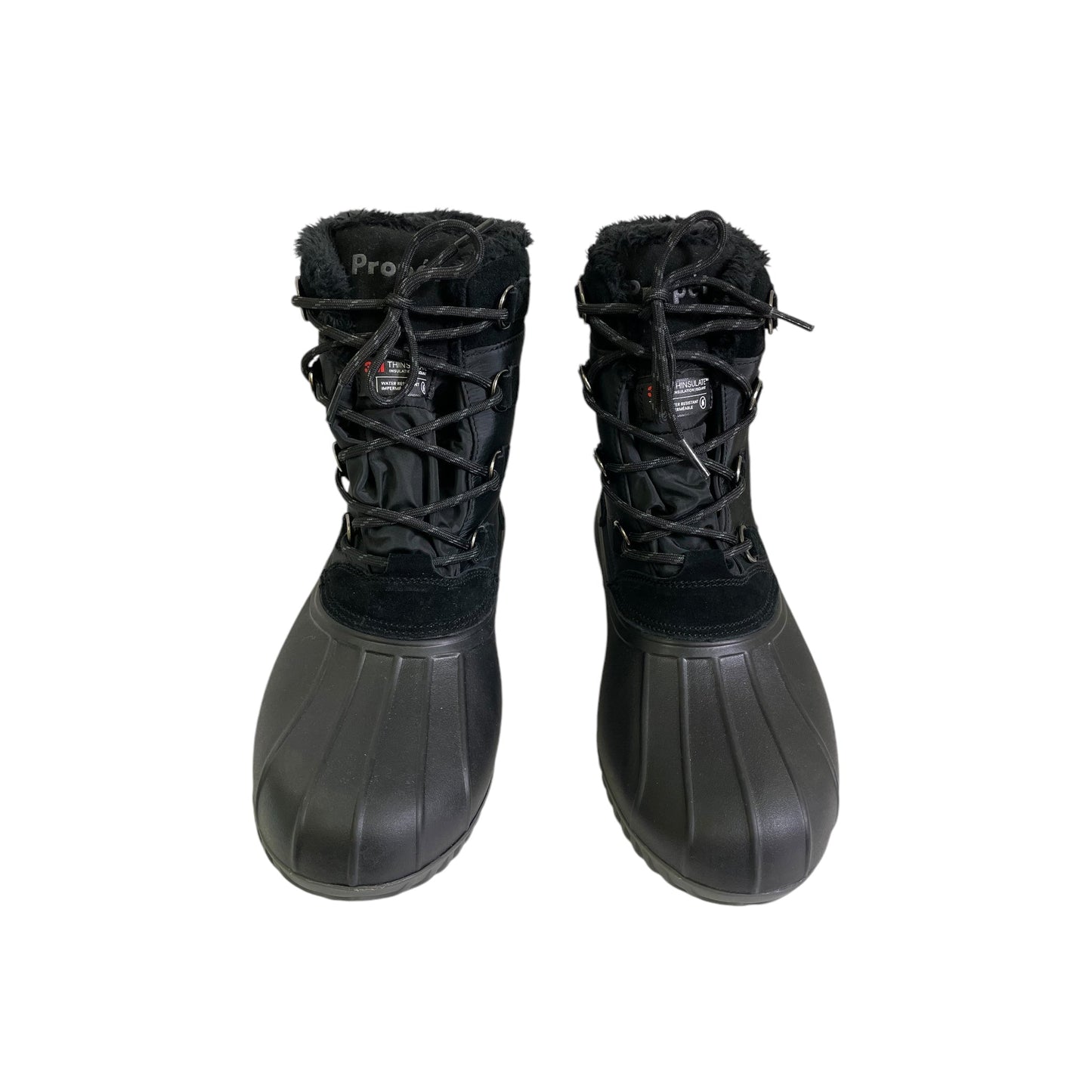 Boots Snow By Propet In Black, Size:11