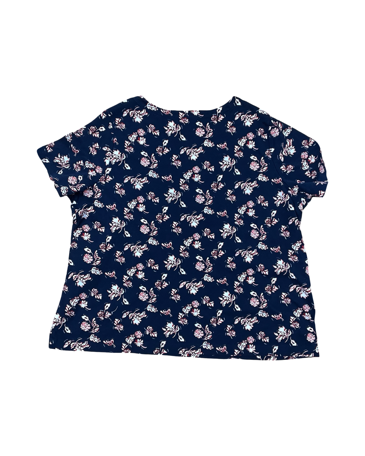 Top Ss By Croft And Barrow In Navy, Size:3X