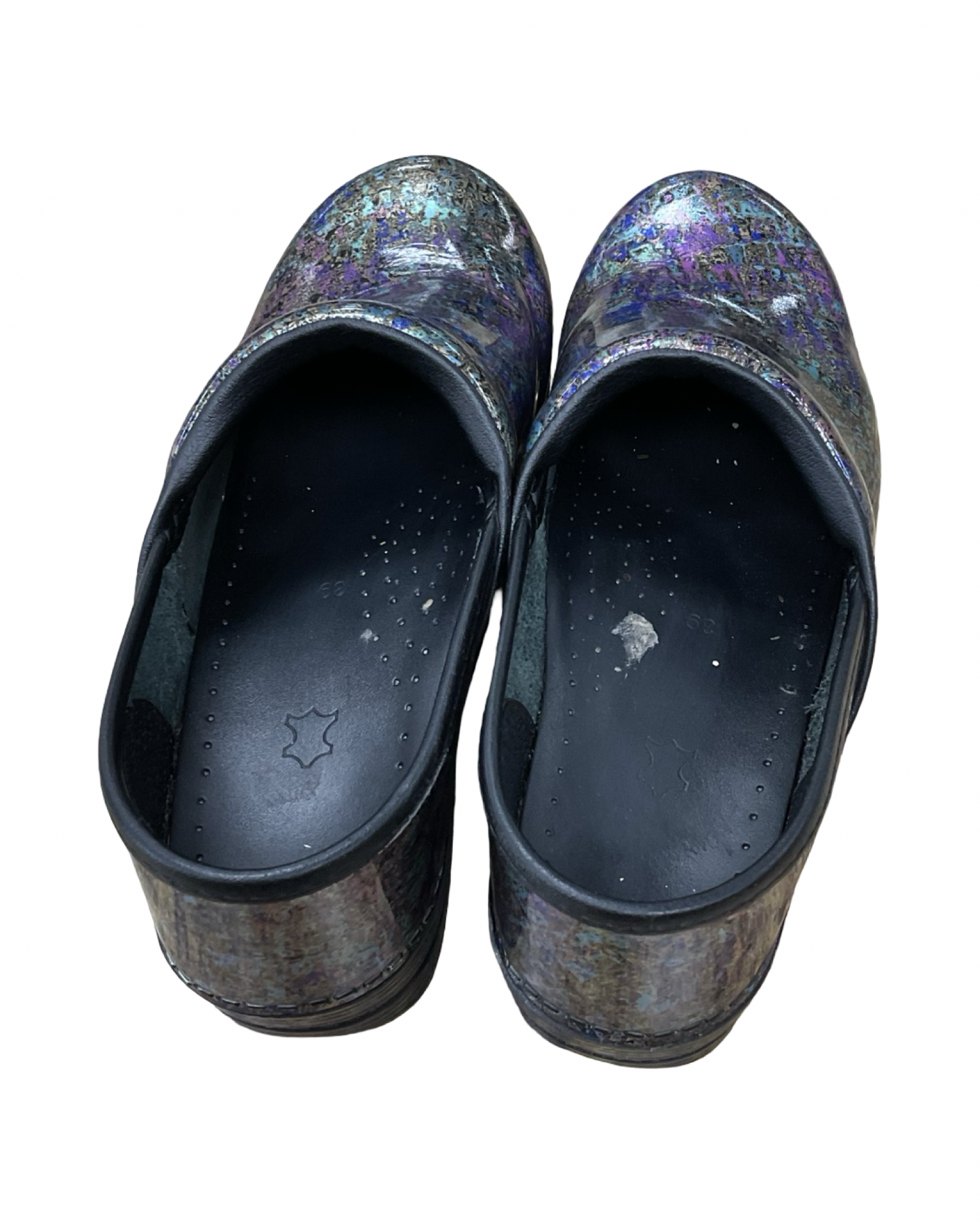 Shoes Flats By Dansko In Teal, Size:8.5