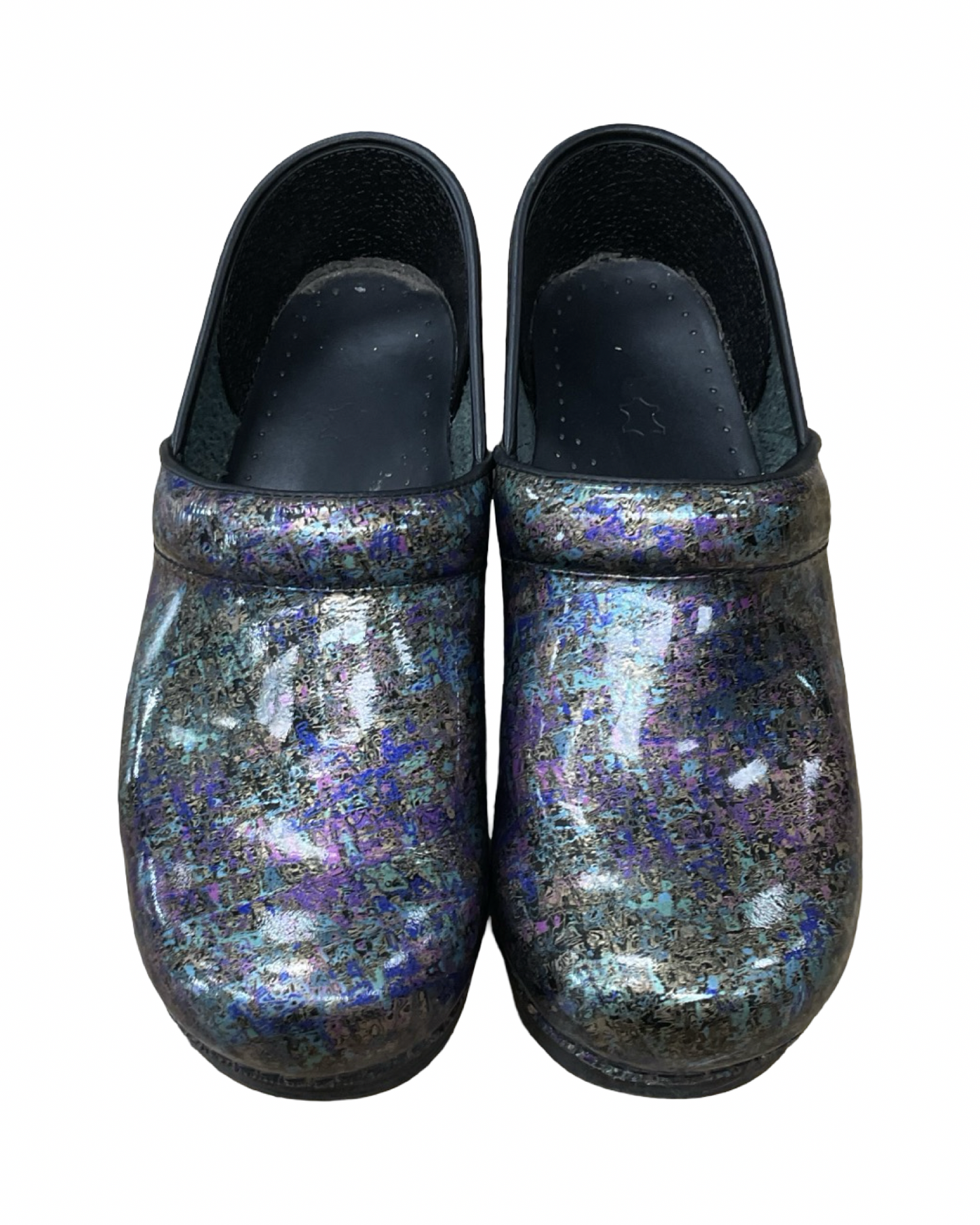 Shoes Flats By Dansko In Teal, Size:8.5