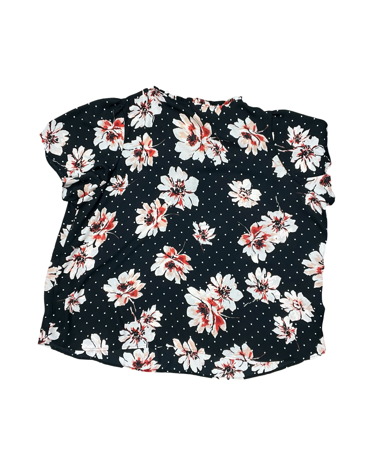 Top Ss By Maurices In Black & Red, Size:3X