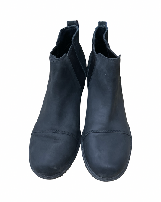 Boots Ankle Flats By Sorel In Black, Size:9
