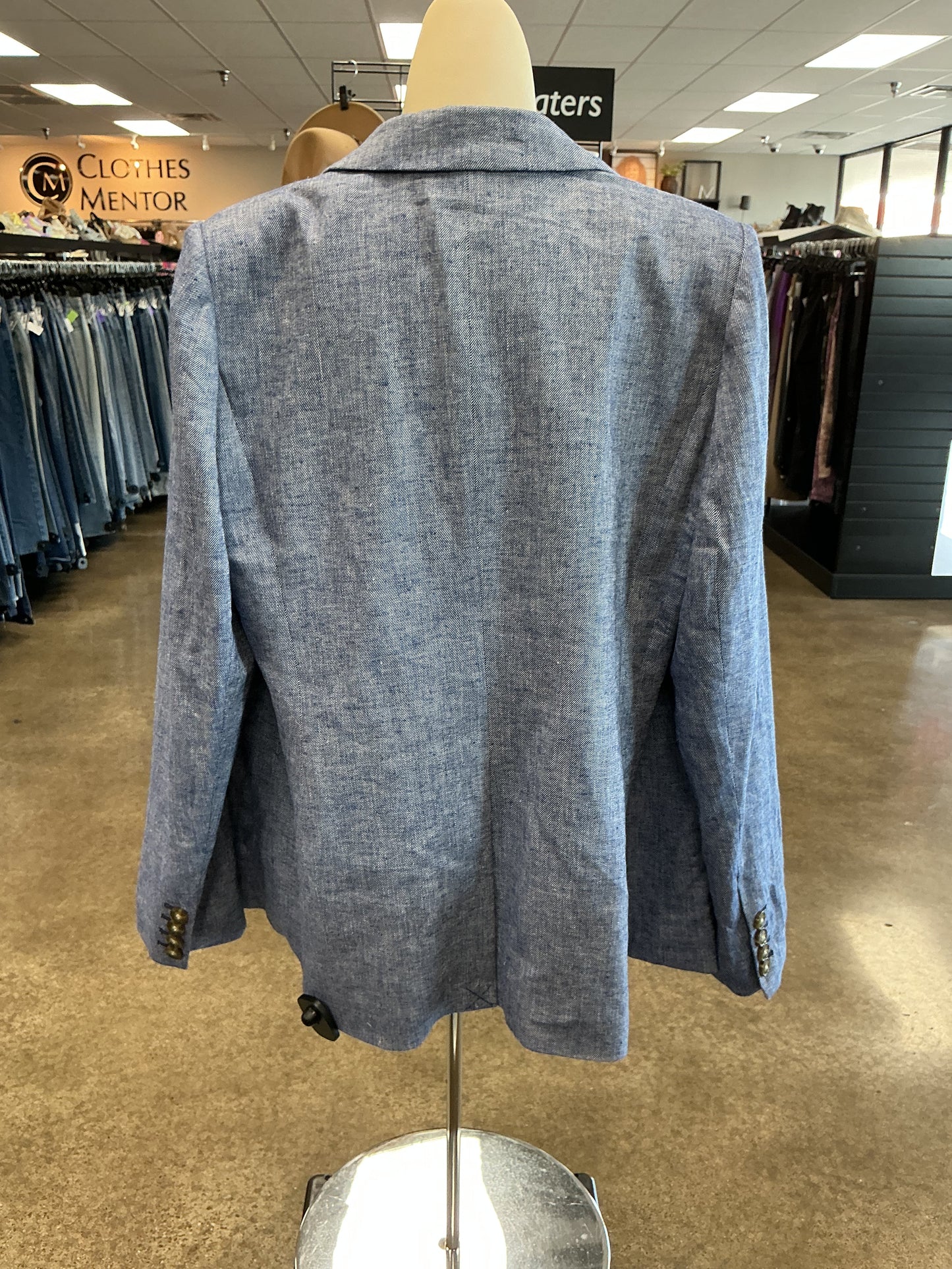 Blazer By Lane Bryant In Blue, Size:16