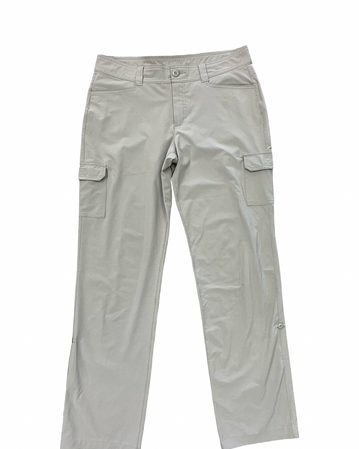 Athletic Pants By Eddie Bauer In Tan, Size:10