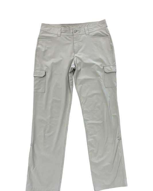 Athletic Pants By Eddie Bauer In Tan, Size:10