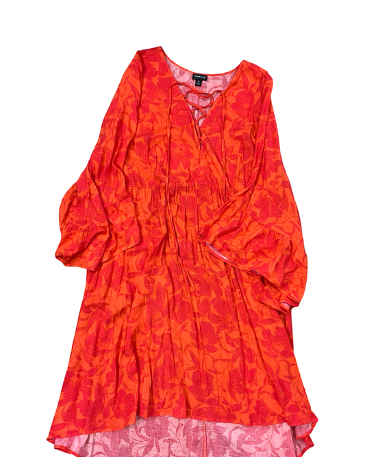 Dress Casual Midi By Torrid In Orange, Size:L